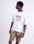 Tričko Dickies Laundry Boxy SS Tee WHITE