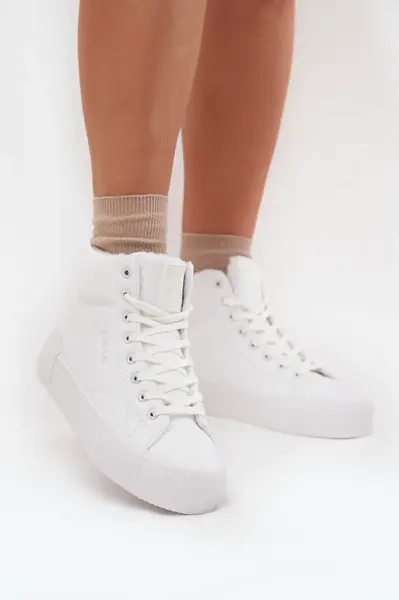 BIG STAR SHOES Zateplené dámské tenisky na platformě Big Star