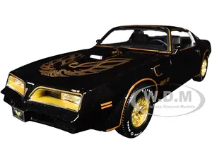 1978 Pontiac Firebird Trans Am Black Metallic with Hood Graphics "Special Edition" Series 1/18 Diecast Model Car by Maisto