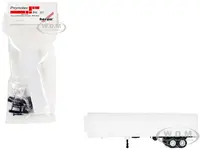 40ft Refrigerated (Reefer) Trailer White 1/87 (HO) Plastic Model by Promotex