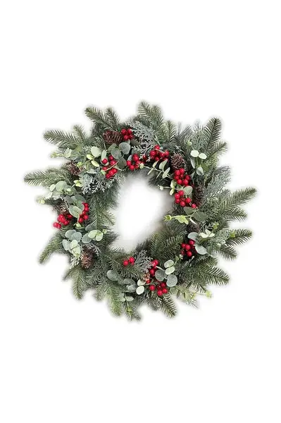 Vianočný veniec Affek Design Viridis 50 x 50 x 7 cm