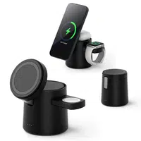S7 15W 3 in 1 Magsafe Wireless Charger for iPhone 16/15/14/13/12/11 and Apple Watch AirPods