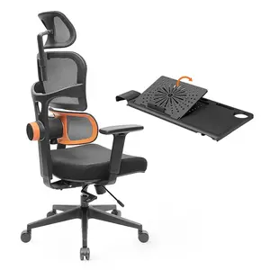 NEWTRAL NT001 Ergonomic Chair + Detachable Workstation Desktop Black