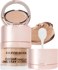 DERMACOL Caviar long stay make up and corrector - tan 30 ml