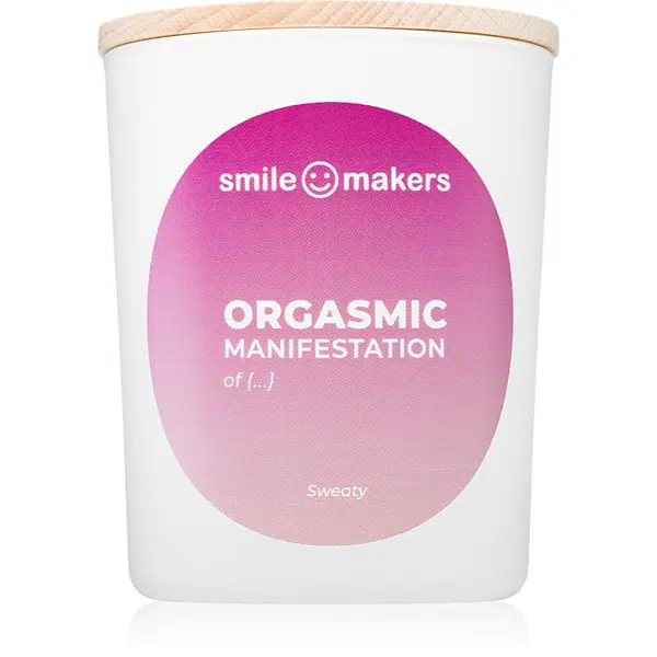 Smile Makers Orgasmic Manifestations vonná svíčka Sweaty 180 g