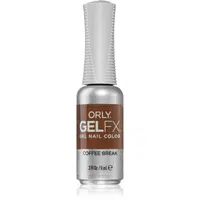 Orly Gelfx Gel gelový lak na nehty s použitím UV/LED lampy odstín Coffee Break 9 ml