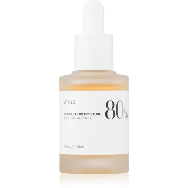 Anua Heartleaf 80% Moisture Ampoule ampule pro intenzivní obnovu pleti se zklidňujícím účinkem 30 ml