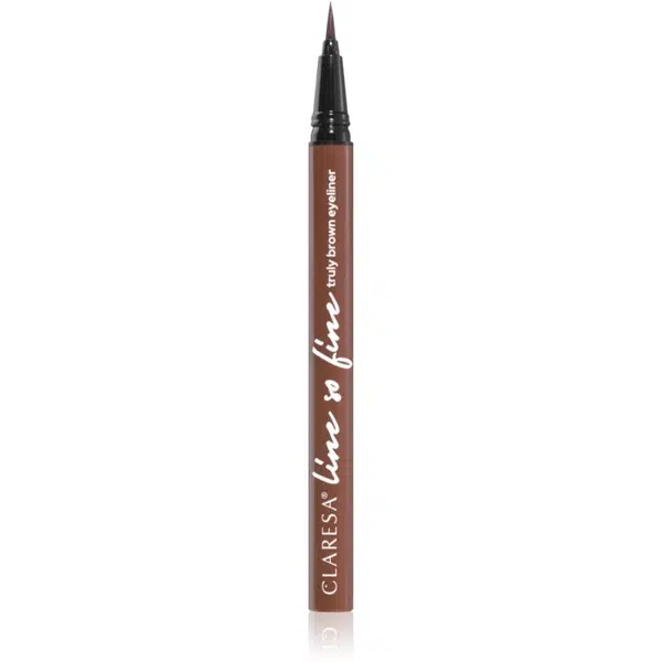 Claresa Line So Fine oční linky ve fixu odstín Brown 0,8 g