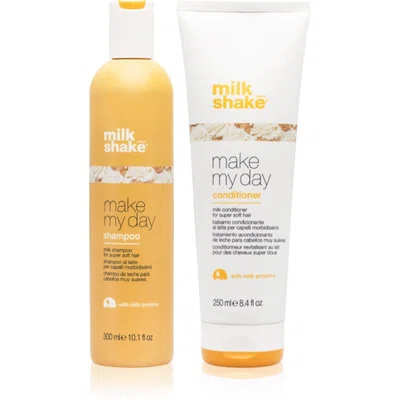 milk_shake® Make My Day set s proteinem pro všechny typy vlasů 2 ks