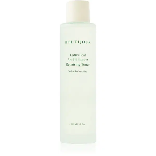BOUTIJOUR Lotus Leaf Anti-Pollution Repairing Toner esenciální zklidňující tonikum pro citlivou pleť 150 ml