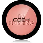 GOSH COPENHAGEN I'm Blushing pudrová tvářenka odstín 001 Flirt 5.5 g