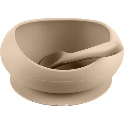 Zopa Silicone Tableware Set jídelní sada Sand Beige 1 ks