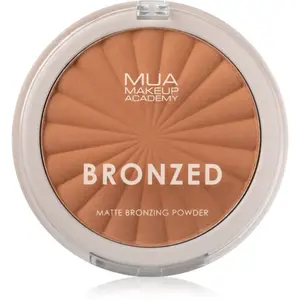 MUA Makeup Academy Bronzed bronzující pudr odstín 100 8.5 g