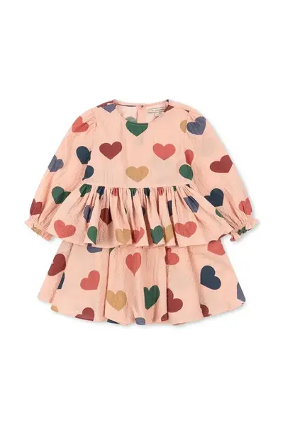 Dívčí šaty Konges Sløjd ELIN DRESS GOTS