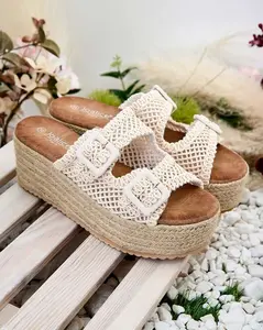 Resti Royalfashion Women's Olcana platform flip-flops