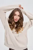 Marisse Beige Hoodie