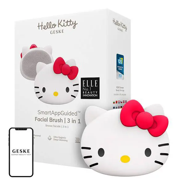 Kartáček na obličej GESKE Hello Kitty Starlight 3v1