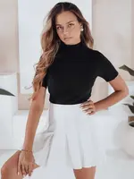 Dámský pruhovaný svetr s krátkým rukávem