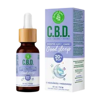 ZELENÁ ZEMĚ C.B.D. Konopné kapky s BCP Good sleep 30 ml
