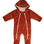 Mamatti Kojenecký overal VELVET, Baby Fox - hnědý, vel. 68