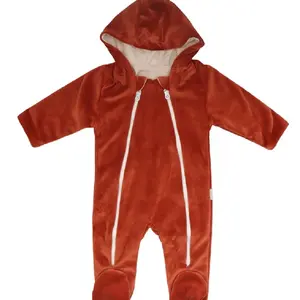 Mamatti Kojenecký overal VELVET, Baby Fox - hnědý, vel. 68