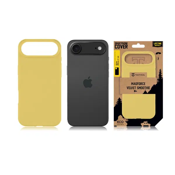 Zadní kryt Tactical MagForce Velvet Smoothie pro Apple iPhone Air, banana