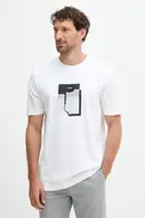 Bavlněné tričko BOSS Orange Te_brokenice