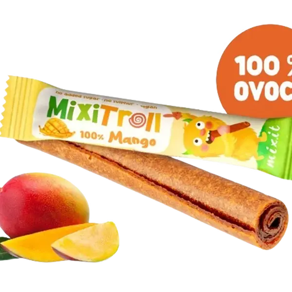 MIXIT Ovocná rolka MixiTroll - 100 % Mango 20 g