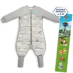 Love To Dream, Pyžamo, Etapa 3, 3,5 TOG, 6-12m, šedá/ľadový medveď LTD-L4028268GRY6M