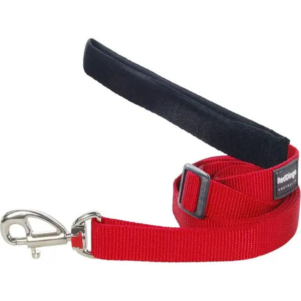 Nylonové vodítko Red Dingo červené, šírka: 25 mm