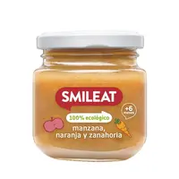 Smileat BIO příkrm jablko, karotka a pomeranč 6m+ 130 g