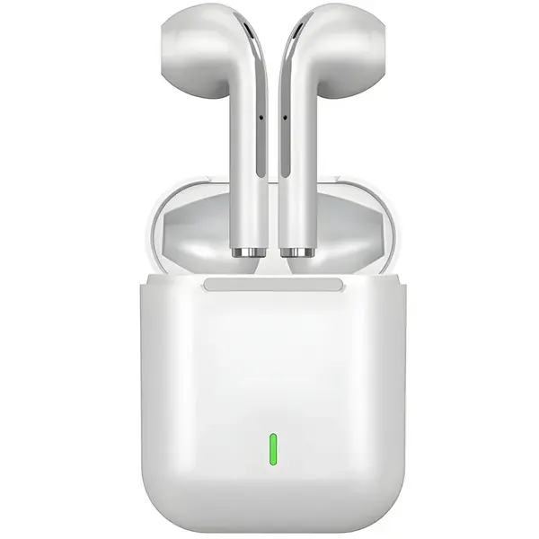 Bezdrôtové slúchadlá s mikrofónom - Biela H25185