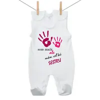 Boodyy Dupačky Som malá ale mám veľkú sestru 62 (2-4 mesiace)