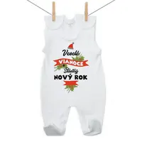 Boodyy Dupačky Veselé Vianoce a šťastný nový rok 56 (0-2 mesiace)