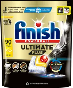 Finish Ultim Lemon kapsuly do umývačky riadu