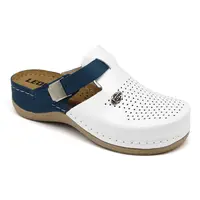 Leon 901 Dámska zdravotná celokožená obuv 35 - 22 cm, modrá, 4,5 cm