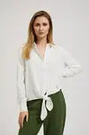 Marisse Women's Shirt L-Ko-4312 Off White
