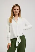 Marisse Women's Shirt L-Ko-4312 Off White