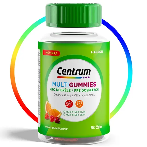 Centrum Multi gummies vitamíny pre dospelých