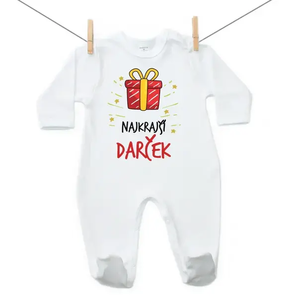 Boodyy Overal Najkrajší darček 80 (9-12 mesiacov)