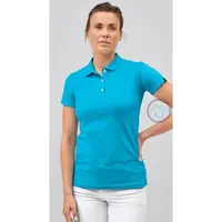 Dámska polokošeľa vo farbe - tyrkys XL