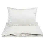 Obliečky do postieľky - ecru eukalyptus