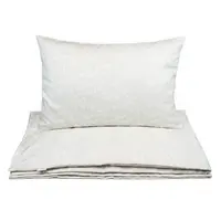 Obliečky do postieľky - ecru eukalyptus