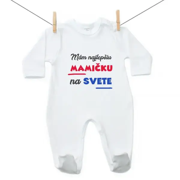 Boodyy Overal Mám najlepšiu mamičku na svete 104 (3-4 roky)