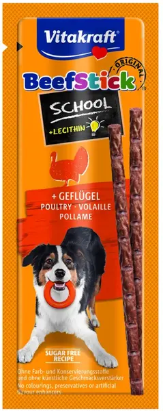 Vitakraft Beef Stick School hydinové
