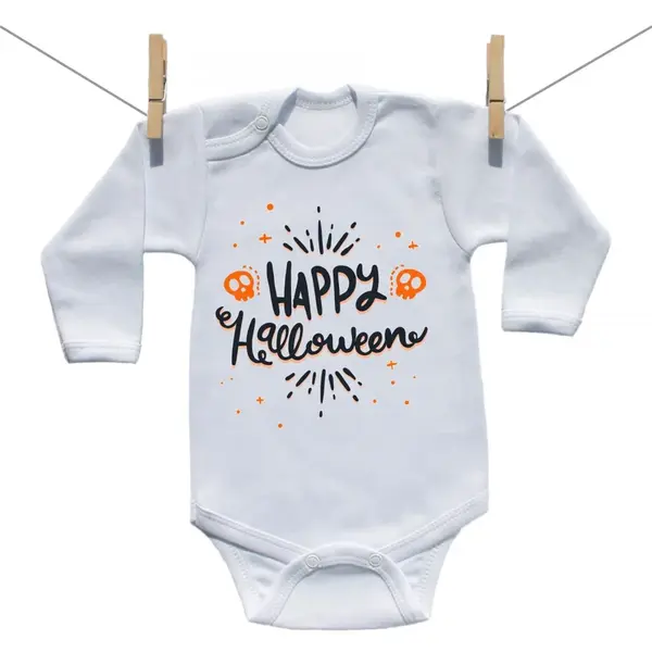 Boodyy Body s dlhým rukávom Happy Halloween 92 (18-24 mesiacov)