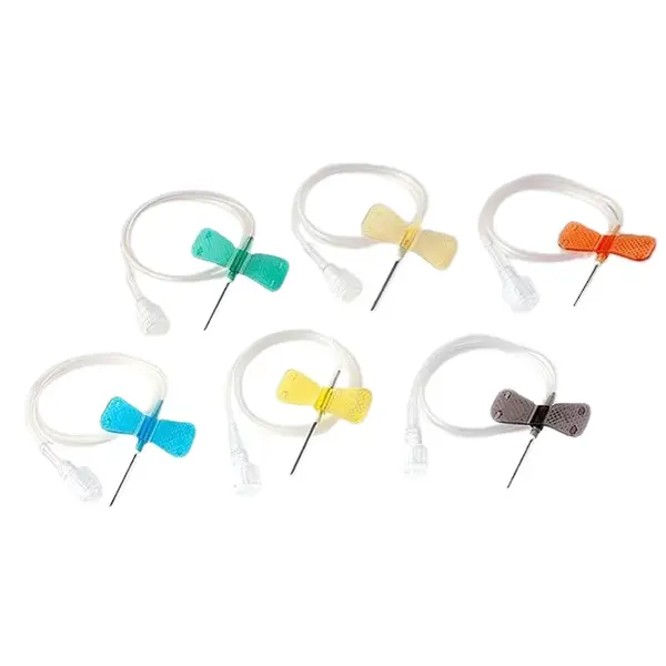 KD-FLY kanyla s hadičkou 0,80mm x 19mm 21GX3/4" 30cm-ll zelená-motýlik