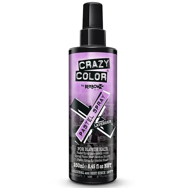 2ks Crazy Color sprej na vlasy Lavender Spray 250ml