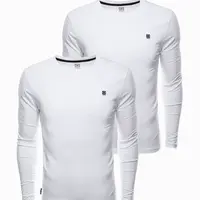Ombre Men's longsleeve set with elastane - MIX 2