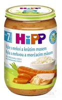 HiPP Prikrm BIO Ryža s mrkvou a morčacím mäsom